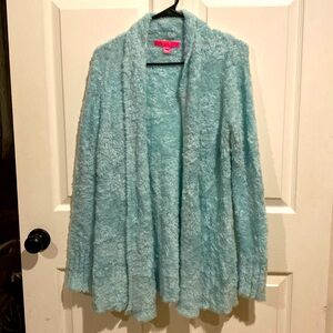 Lilly Pulitzer Merino Wool Fuzzy Cardigan
